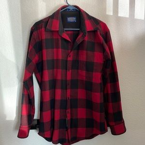 Men’s Pendleton lodge fitted shirt size M
